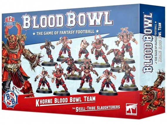 The Skull-tribe Slaughterers - Khorne Blood Bowl Team